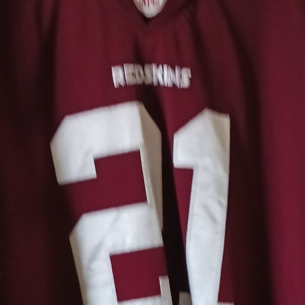 AUTHENTIC RED SKIN TEAM THROWBACK JERSEY